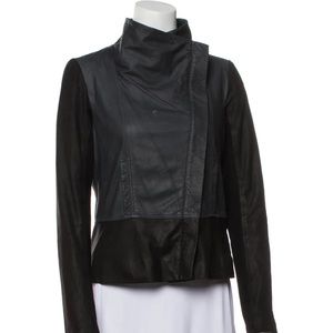 Vince Leather Biker Jacket